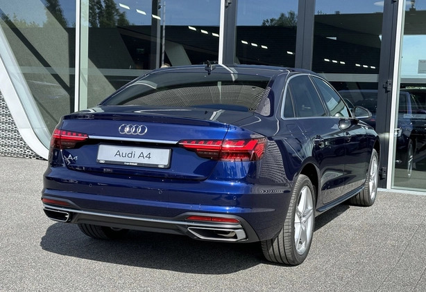 Audi A4 cena 169900 przebieg: 5, rok produkcji 2024 z Łódź małe 301